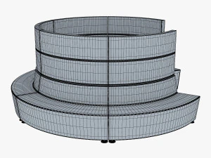 round chair 3D Model