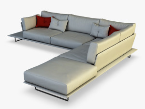 vessel sofa v 1 3D Model