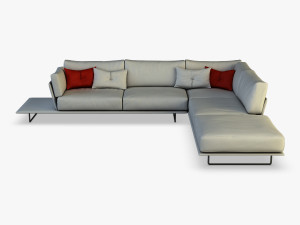 vessel sofa v 1 3D Model
