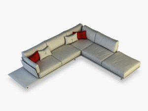 vessel sofa v 1 3D Model