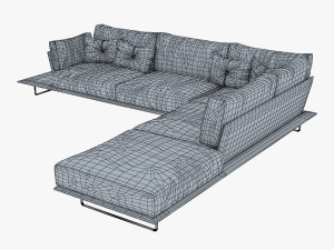 vessel sofa v 1 3D Model