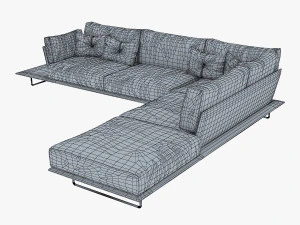 vessel sofa v 1 3D Model