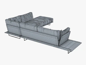 vessel sofa v 1 3D Model