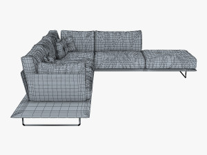 vessel sofa v 1 3D Model