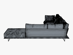 vessel sofa v 1 3D Model