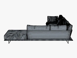vessel sofa v 1 3D Model