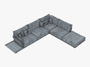 vessel sofa v 1 3D Model