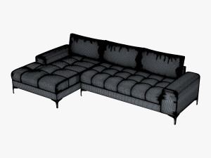 monaco sofa Modello 3D