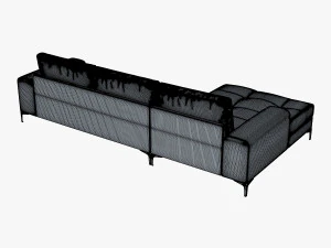 monaco sofa 3D Model