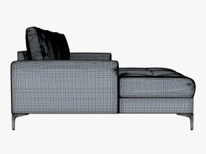 monaco sofa 3D Model