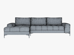 monaco sofa Modello 3D