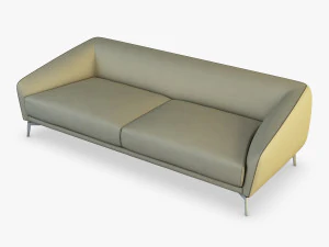 kara kanepe 3D Model