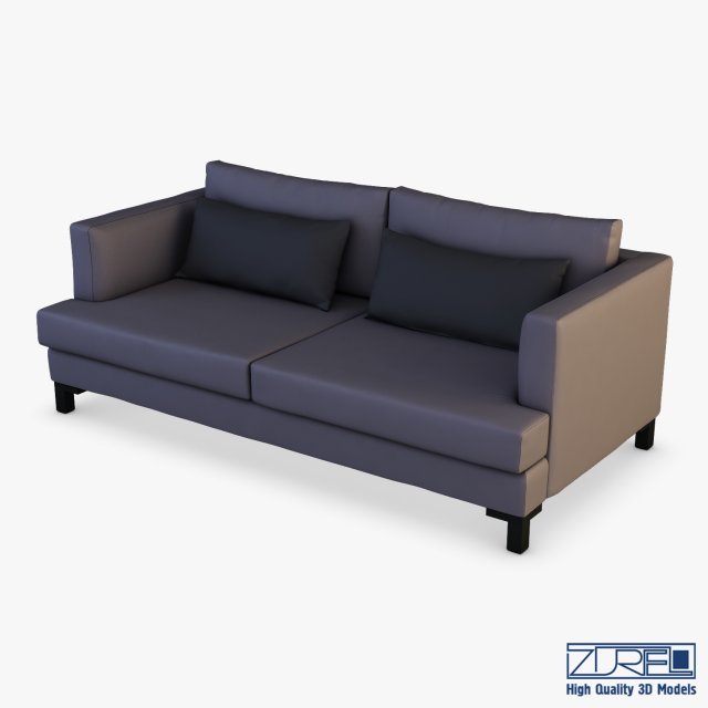 karina sofa 3D Model .c4d .max .obj .3ds .fbx .stl .blend 