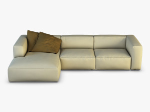rossi sofa 3D Model