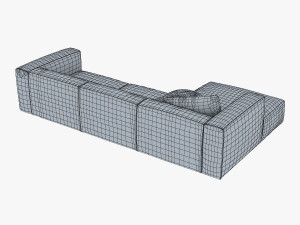 rossi sofa 3D Model