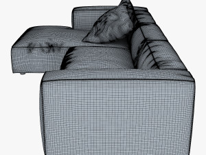 rossi sofa 3D Model
