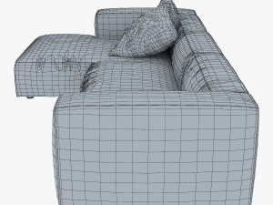 rossi sofa 3D Model
