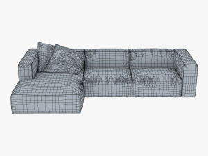 rossi sofa 3D Model