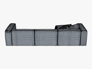 rossi sofa 3D Model