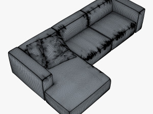 rossi sofa 3D Model