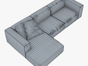 rossi sofa 3D Model