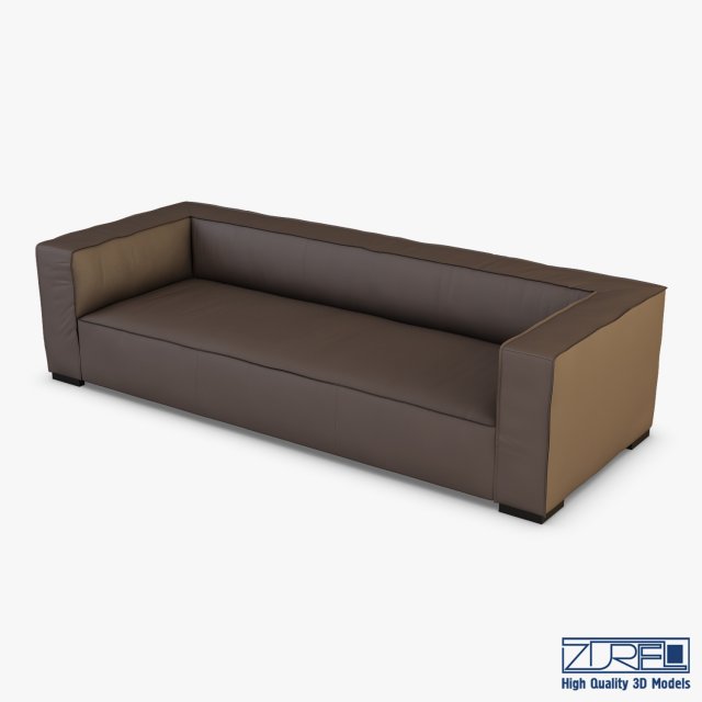 belluchi sofa Modello 3D .c4d .max .obj .3ds .fbx .stl .blend 