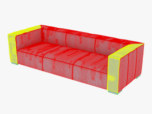 belluchi sofa Modello 3D