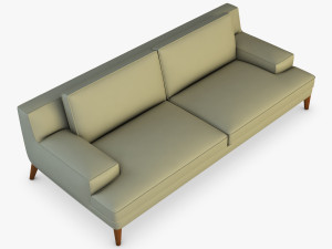 roche bobois playlist large 3 seat sofa 3D 模型