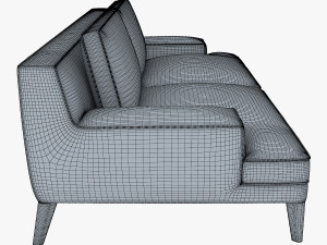 roche bobois playlist large 3 seat sofa 3D 模型