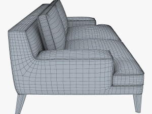 roche bobois playlist large 3 seat sofa 3D 模型