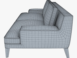 roche bobois playlist large 3 seat sofa 3D 模型