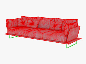 vessel sofa v 2 3D मॉडल