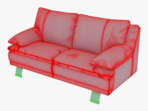 u118 sofa v 2 179cm 3D Model