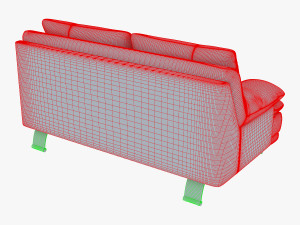 u118 sofa v 2 179cm Modelo 3D