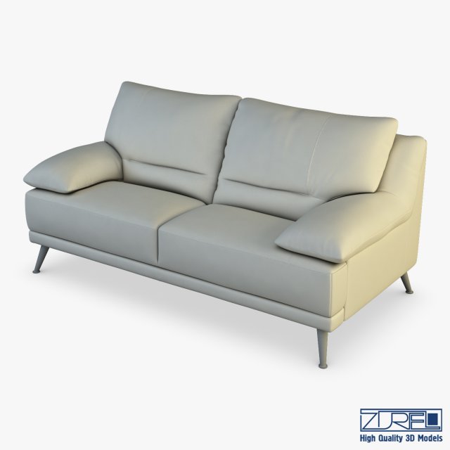 u141 sofa v 2 179cm Modelo 3D .c4d .max .obj .3ds .fbx .stl .blend 