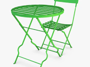 tavolo sedia valentino Modello 3D