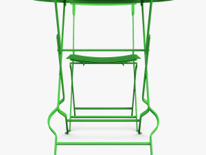 valentino chair table 3D Модель