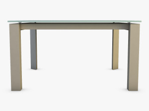 nelio dining table 3D मॉडल