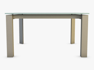 nelio dining table 3D मॉडल