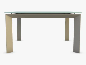 nelio dining table 3D Model