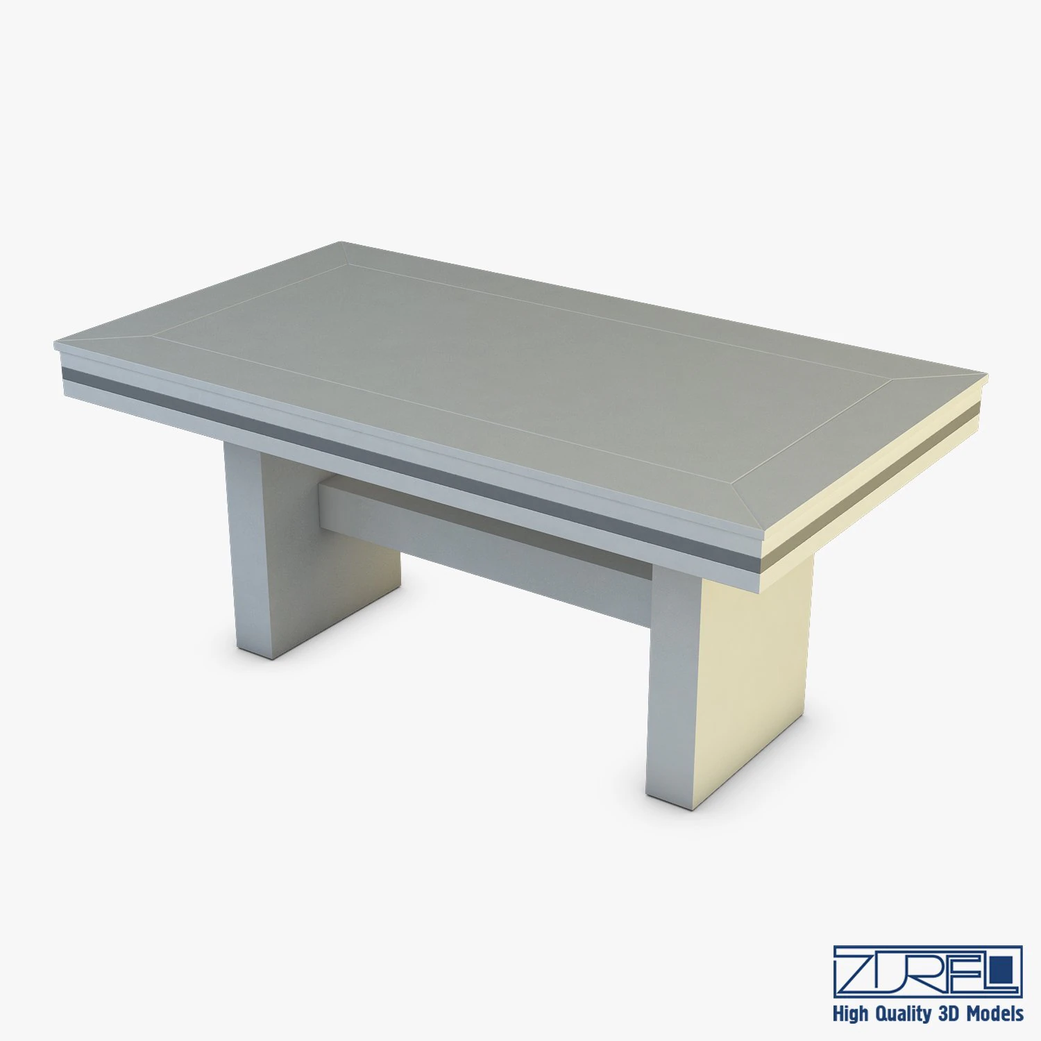 capri dining table 3D Model .c4d .max .obj .3ds .fbx .stl .blend