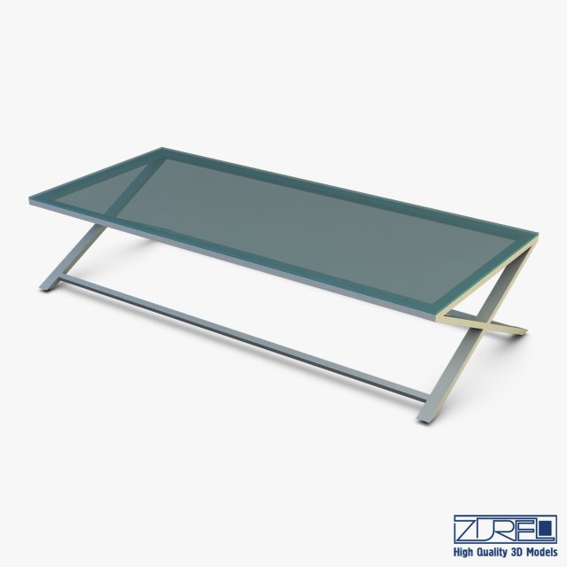 oxo coffee table 3D Model .c4d .max .obj .3ds .fbx .stl .blend
