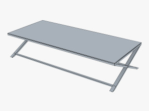 oxo coffee table 3D Model