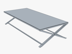 oxo coffee table 3D Model