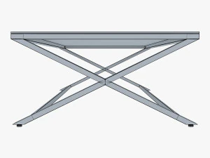 stolik kawowy oxo Model 3D