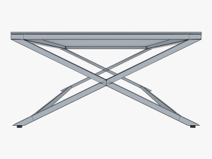 oxo coffee table 3D Model