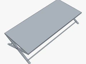 stolik kawowy oxo Model 3D