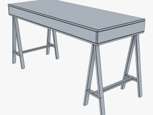 marley cosmetic dressing table 3D Model