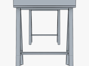 marley cosmetic dressing table 3D Model