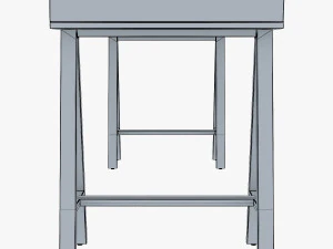 marley cosmetic dressing table 3D Model